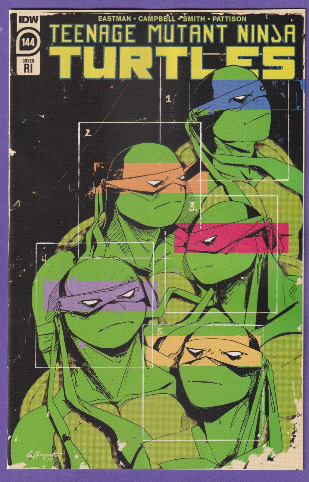 Teenage Mutant Ninja Turtles #144 1:10 Smith Variant Actual