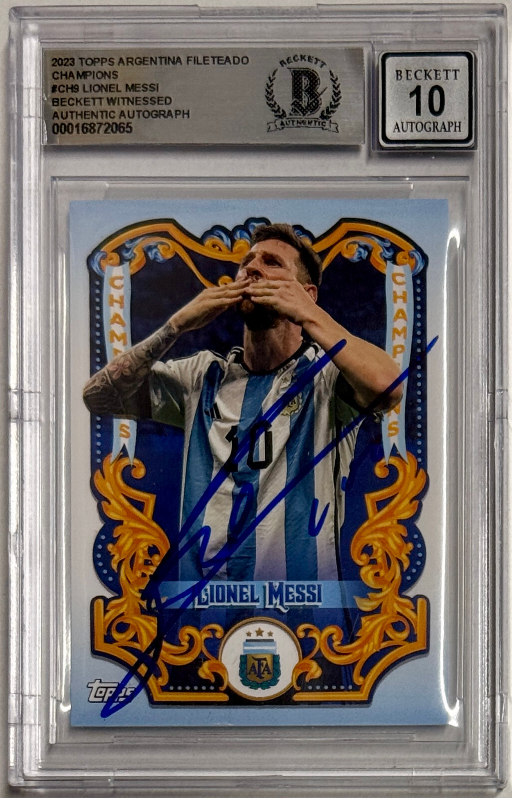 Topps Argentina FILETEADO ENZO インサート15シリ Topps Argentina FILETEADO ENZO インサート15シリ