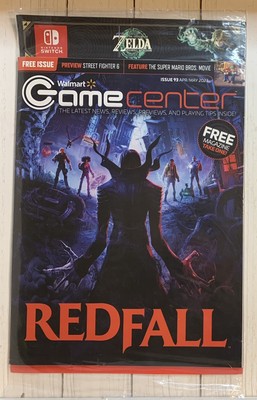 WALMART GAME CENTER #93 APRIL/MAY 2023 REDFALL, THE LEGEND OF ZELDA SUPER MARIO