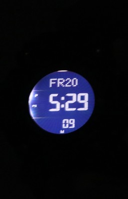 Pre-owned Casio G-shock Digital Sports Solar 200m Men's Watch Gw-9500-1a4