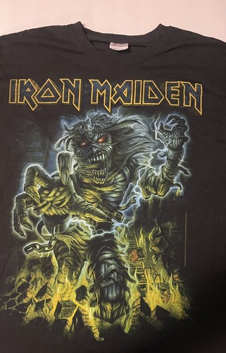 iron maiden somewhere back in time tour shirt