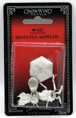 Ral Partha 48-622 Giant Fly Saddled (Chaos Wars) Fantasy Insect Mount Miniature
