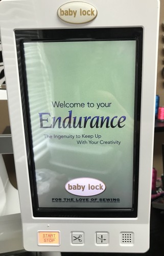 Baby-Lock ENDURANCE 6 needle embroidery machine