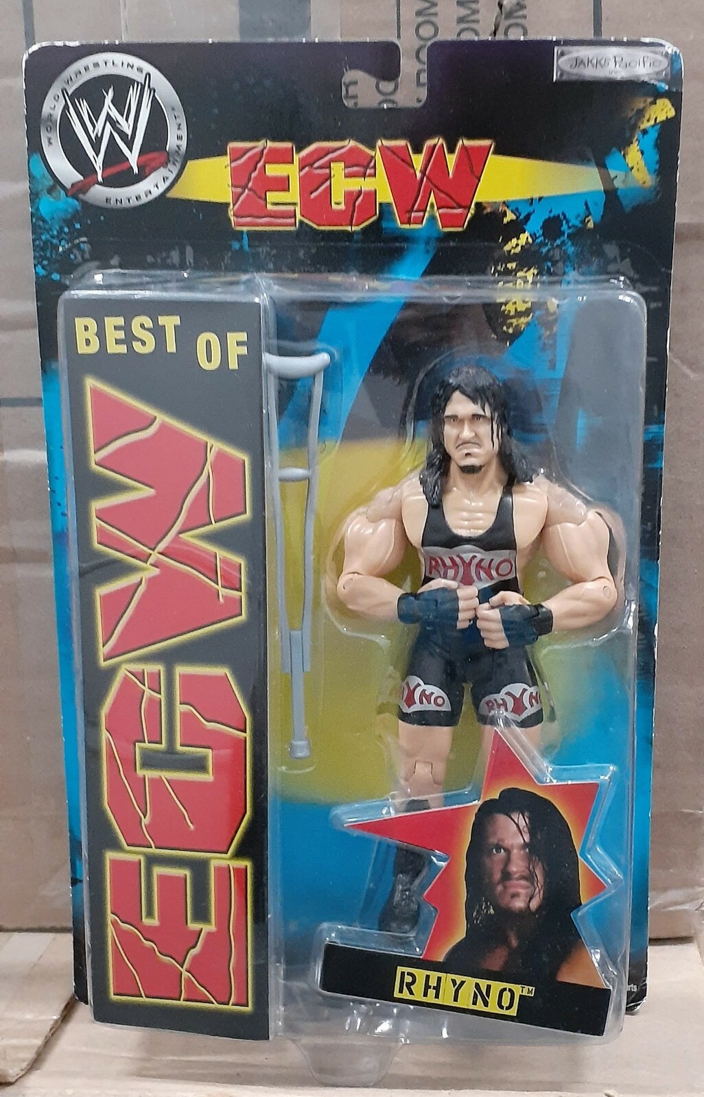 WWE Jakks Pacific Wrestling Best of ECW RHYNO Action Figure
