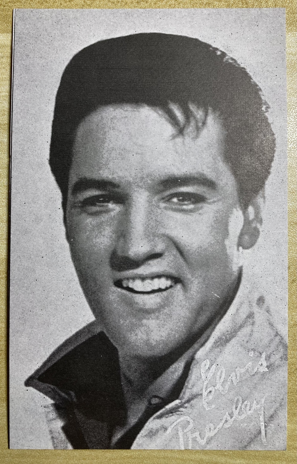 elvis-presley-card-exhibit-arcade-vending-postcard-mutoscope-uncirculated-nm-ep6