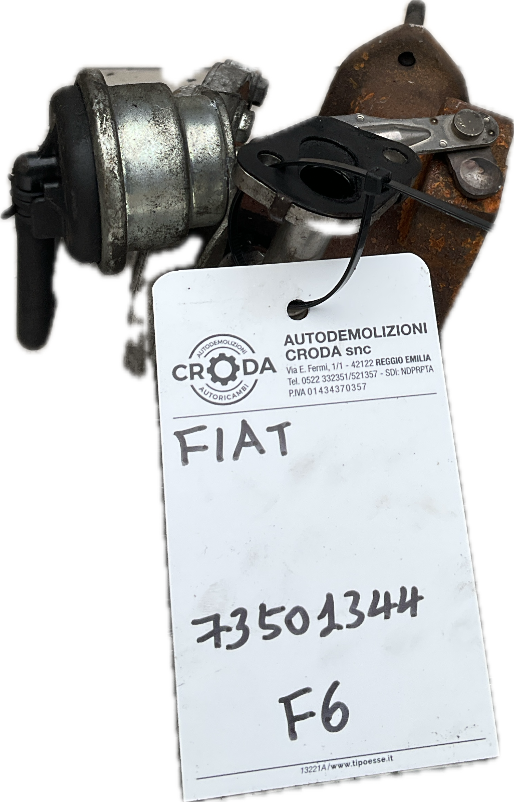 Turbo turbina turbocompressore per modello FIAT OPEL 1.3 MJT cod 73501344