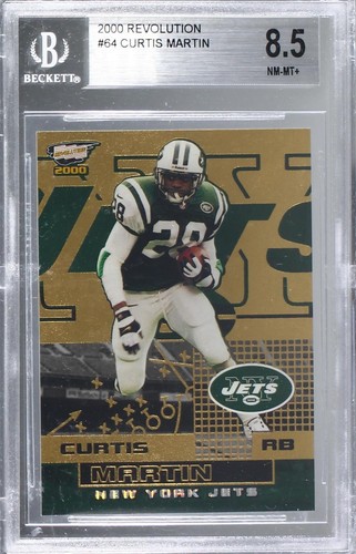 2000 Pacific Revolution Curtis Martin #64