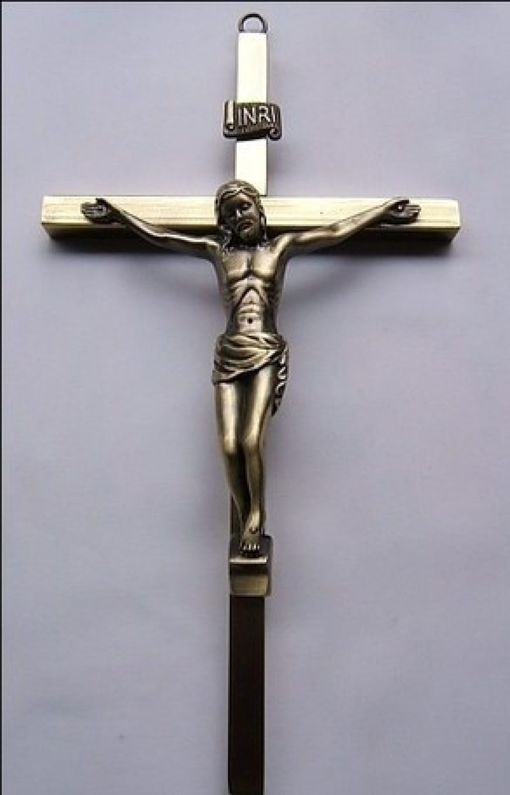 Details About 8 6 Vintage Metal Christ Cross Wall Hanging Holy Crucifix