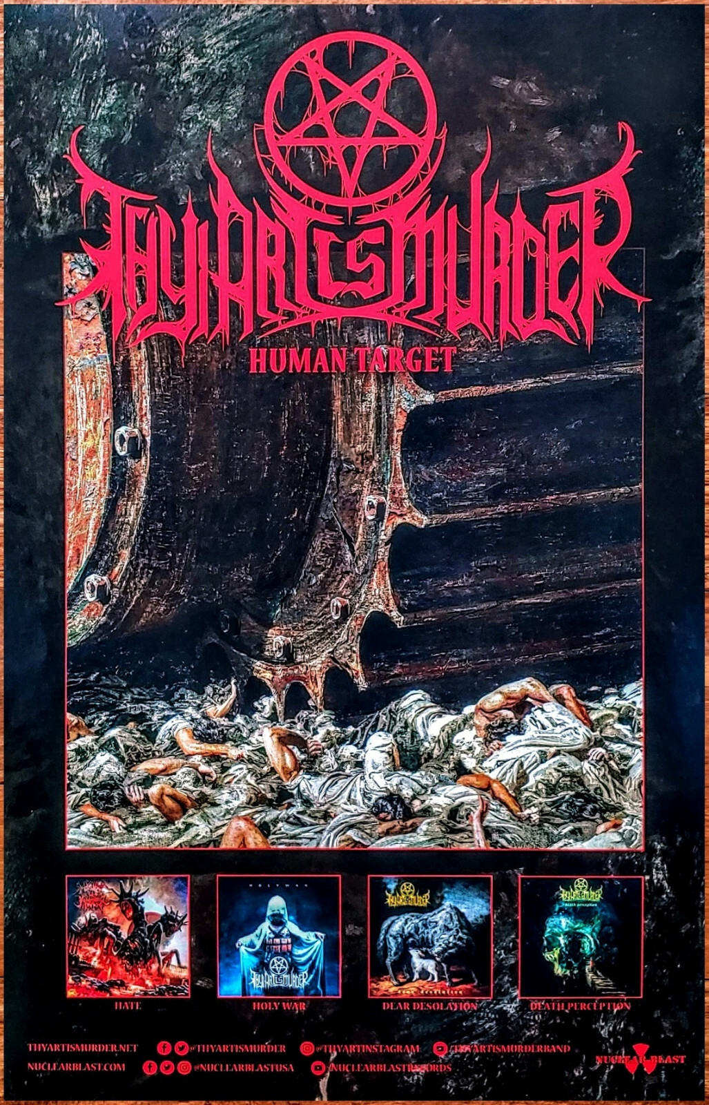 洋楽 Thy art is murder 1st press Thy Art Is Murder – The Adversary – CD (1st Press, Album