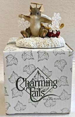 Charming Tails ~ YOU'RE MY SNOWFLAKE Figure 98/232 ~ Fitz & Floyd NIB