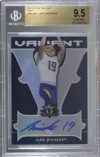 2018 Leaf Valiant Jake Wieneke #BA-JW1