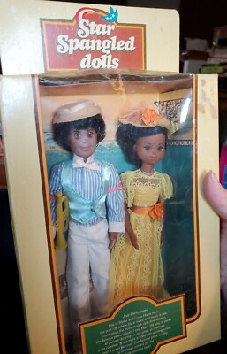 1974 Star Spangled Dolls JAZZ PERFORMERS Mattel # 7945 Vintage Dolls 70s AA Rare