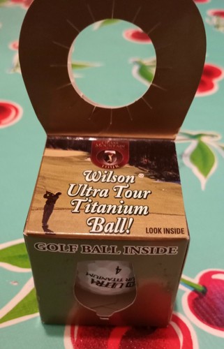 Wilson Ultra Tour Titanium Golf Balls new loose AD GLASS MOUNTAIN WINE(SC047)