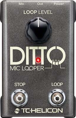 TC Helicon Ditto Mic Looper Pedal