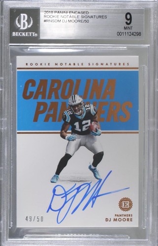 2018 Panini Encased D.J. Moore #RNS-DM
