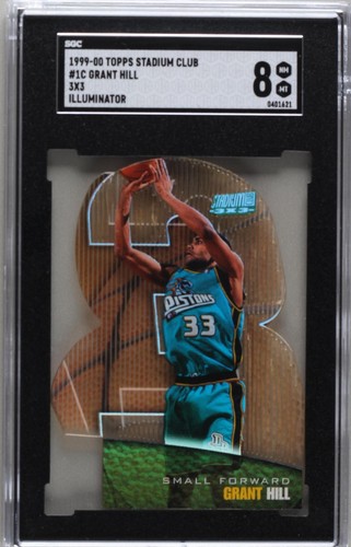 1999-00 Topps Stadium Club - Grant Hill #3X3/1C