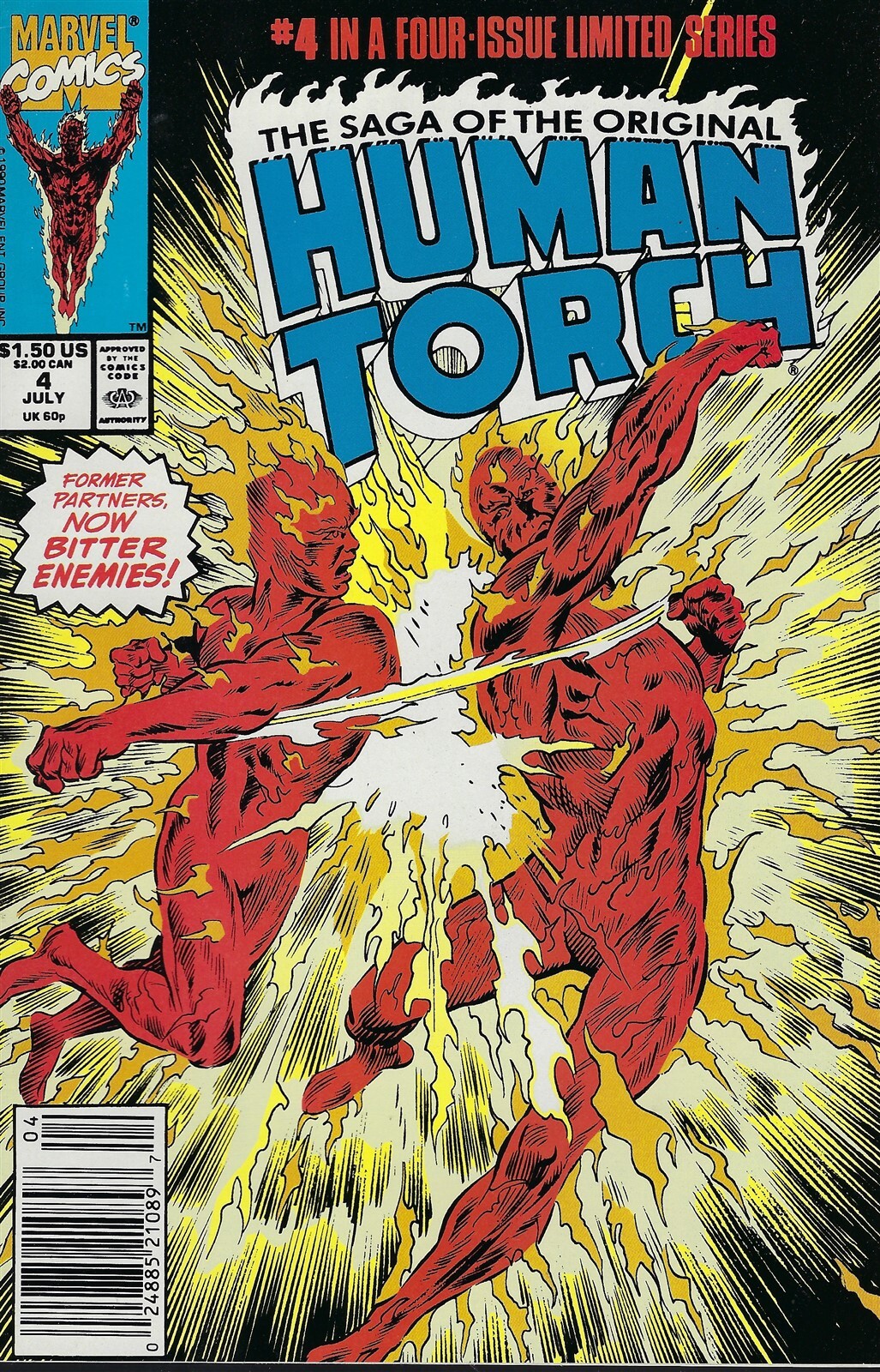 The Saga of the Original Human Torch(Marvel-1990) #4 | eBay
