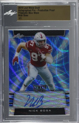 2019 Leaf Metal Draft Nick Bosa #BA-NB1