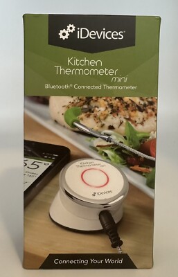 iDevices Bluetooth Kitchen Thermometer ''mini'' BBQ NIB Use w/Weber iGrill App
