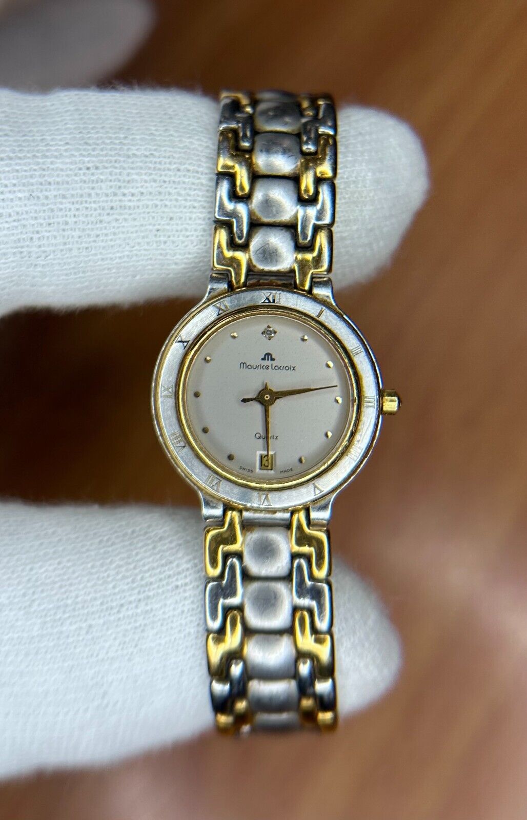 Maurice Lacroix 75416 Bicolor Lady Swiss Made Sapphire Maurice Lacroix 75416 Bicolor Lady Swiss Made Sapphire