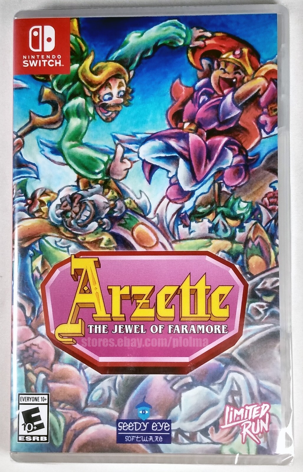 Arzette: The Jewel of Faramore 2024 SDCC Exclusive NINTENDO