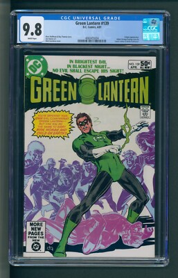Green Lantern #139 CGC 9.8 White Pages Eclipso Appearance