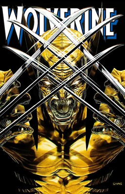   Wolverine #1 JOHN GIANG NEGATIVE BLEED Trade PRESALE 9/11 X-men 2024