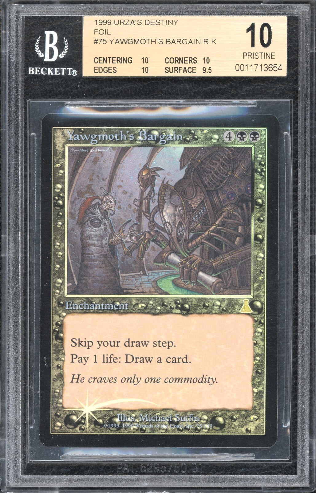UDS ヨーグモスの取り引き/日　FOIL Yawgmoth's Bargain ヨーグモスの取り引き (Yawgmoth's Bargain) · Urza's Destiny