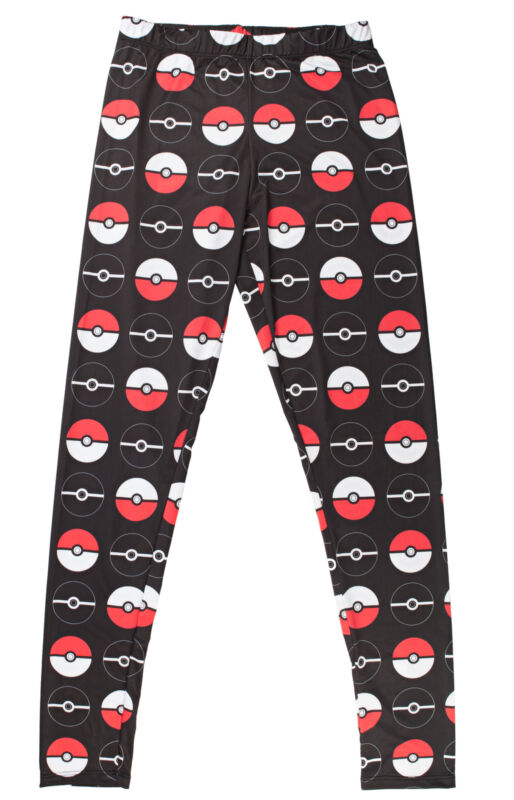 Pokemon Pokeball Pattern Leggings