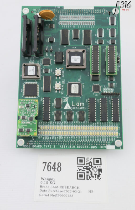7648 Lam Research Pcb Node Board Type 3 810-800256-005