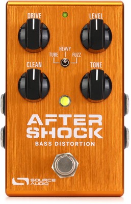 Source Audio Aftershock Bass Distortion Pedal