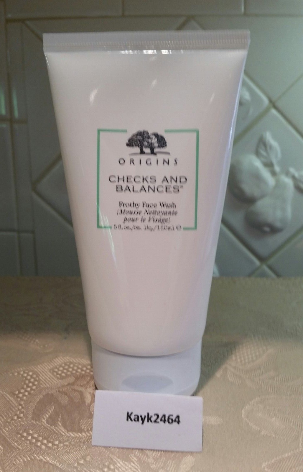 Origins Checks and Balances Frothy Face Wash 5oz/150ml Full Size (we box ship)