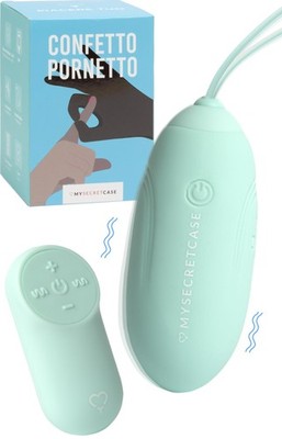 MySecretCase Ovetto Vibrante Donna Telecomando Vibratoreper Donna Professionale