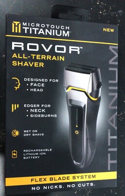MicroTouch Titanium ROVOR All-Terrain  Shaver 4922 (B7)