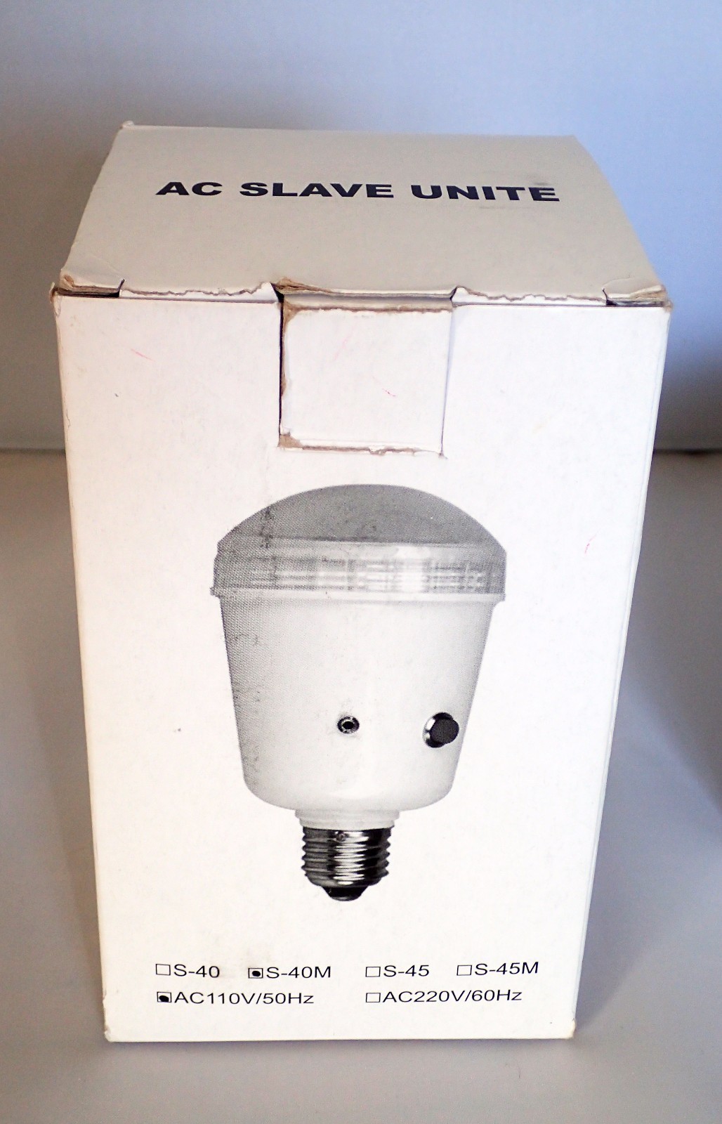 Backlight Slave Strobe Flash Stand Photo Studio Lighting Kit, 801-AC-40W STROBE