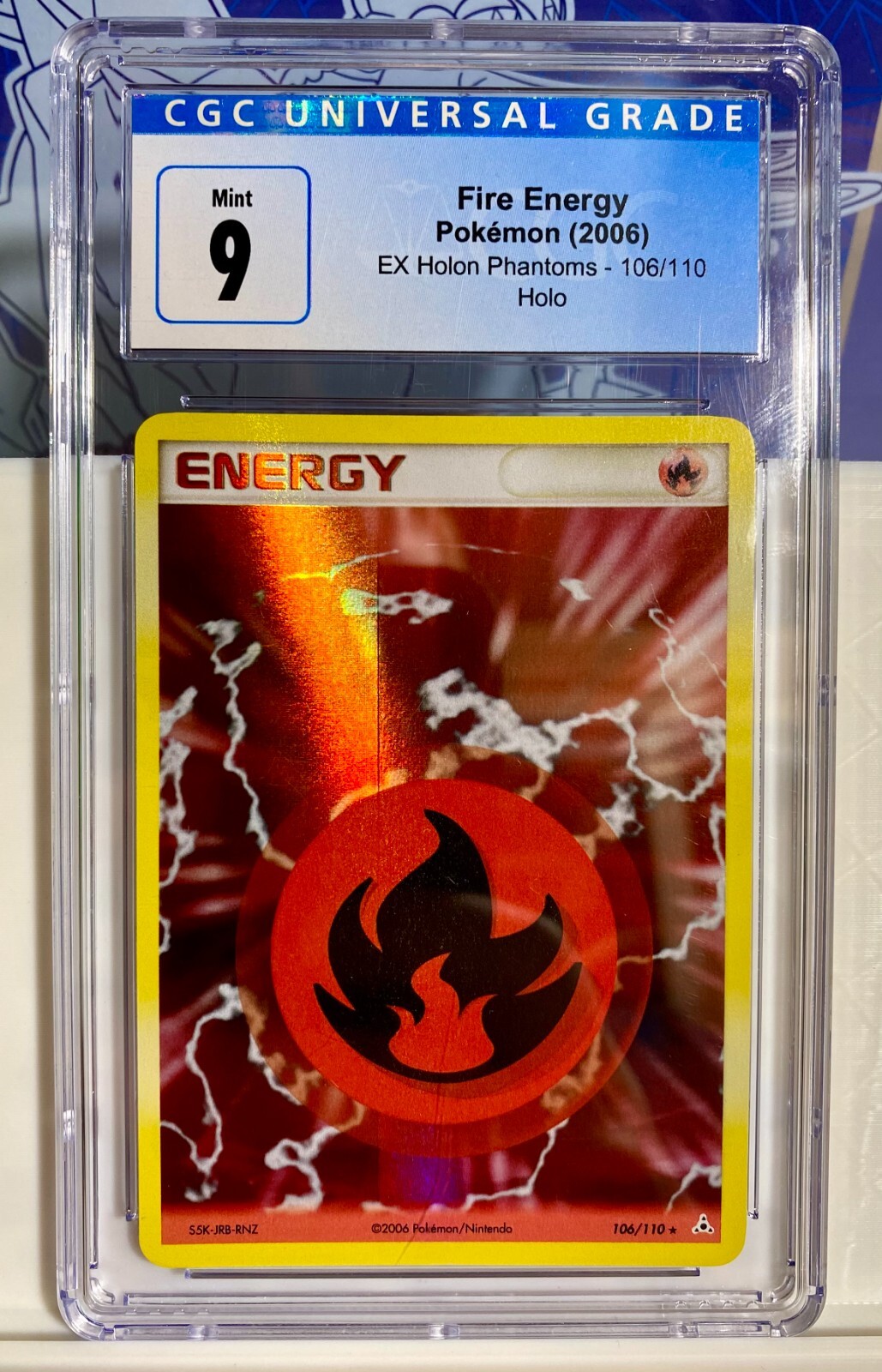 ファイヤー ファンズ Fire Energy Holon Phantoms 106/110 Values - MAVIN