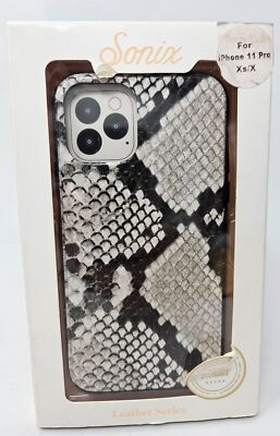 Sonix Case for Apple iPhone 11 Pro, Gray Python