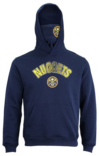 Outerstuff Молодежный пуловер с капюшоном NBA Denver Nuggets De-Fense