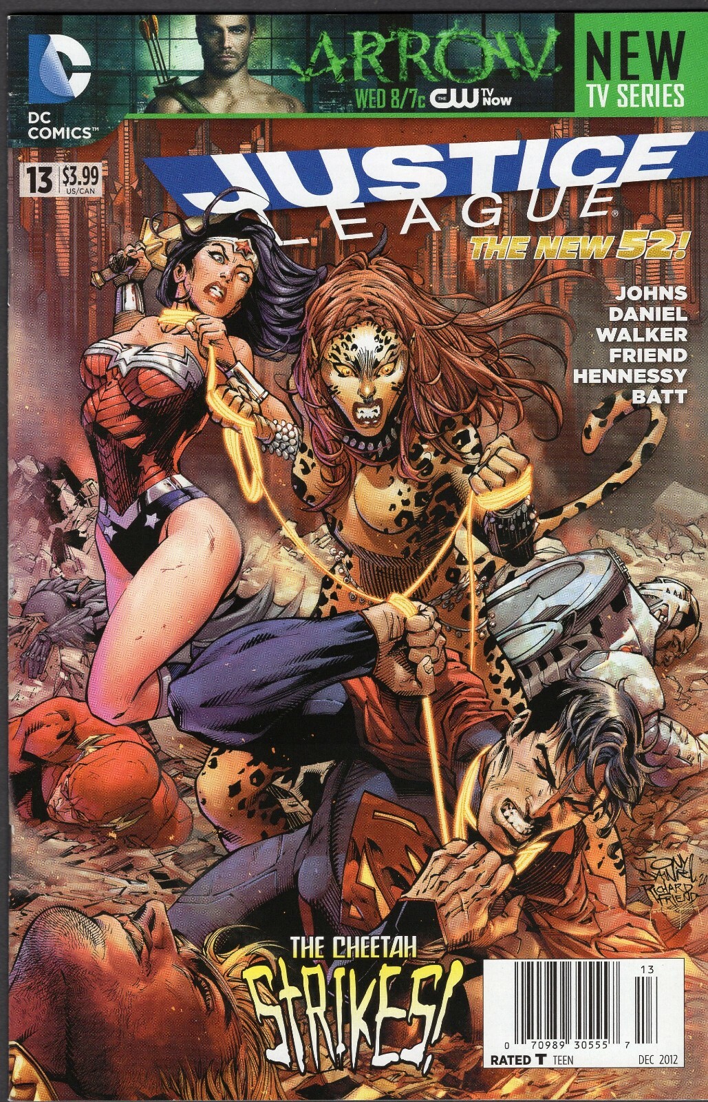 Justice League The New 52! The Cheetah Strikes! DC Comics
