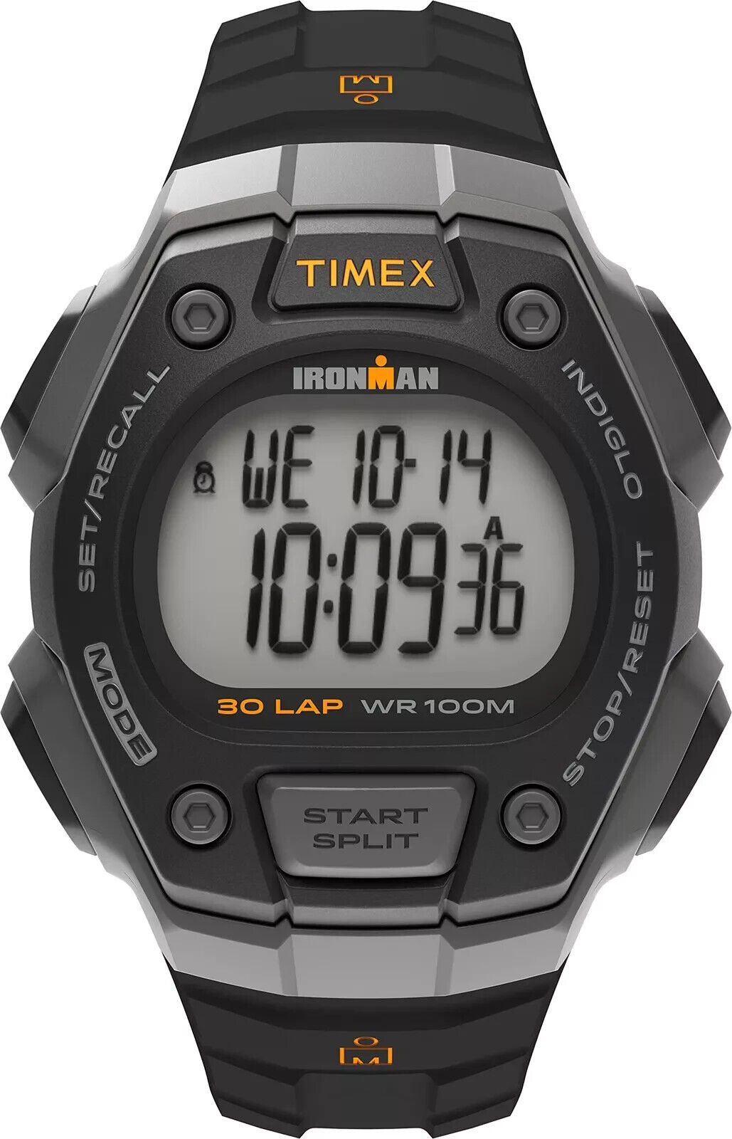 Timex T5K821, Men's Ironman 30-Lap Resin Watch, Alarm, Indiglo, Chronograph, NEW Timex T5K821, Men's Ironman 30-Lap Resin Watch, Alarm, Indiglo, Chronograph, NEW