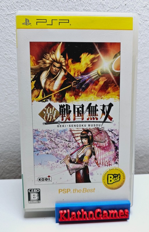 Sony Psp / Playstation Portable Spiel - Geki Sengoku Musou Jap Komplett B5035