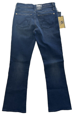 Rock & Republic Kasandra Mid Rise Bootcut Vital Dark Wash Blue Jean 6s W28/L30
