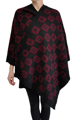 Michael kors plaid best sale cape