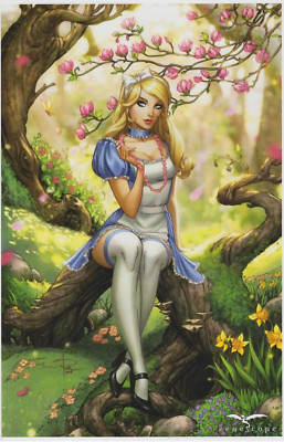 Grimm Fairy Tales Revenge of Wonderland ART PRINT ~Art by Sabine Rich  11X17