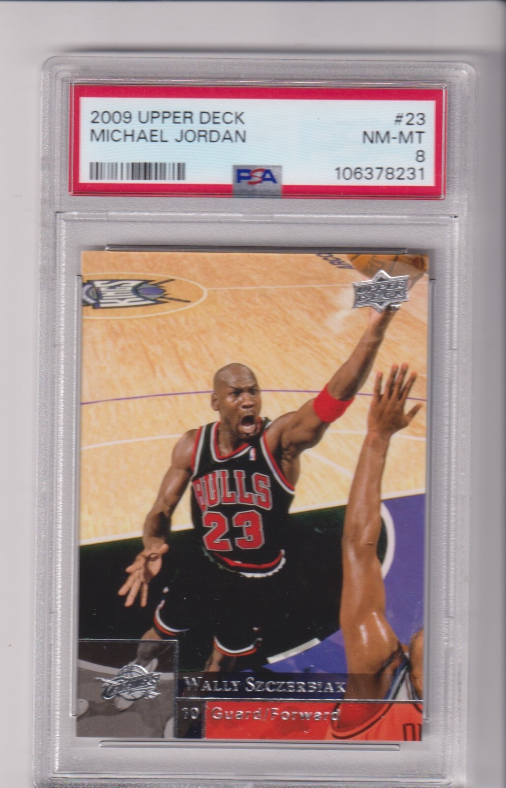 2009-10 UPPER DECK #23 MICHAEL JORDAN / WALLY SZCZERBIAK