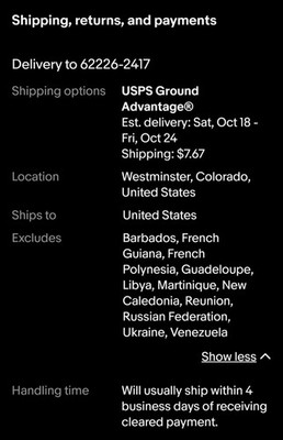 Item photo(s) from verified buyer