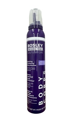 Bosley Volumizing & Thickening Styling Mousse Medium Hold 6.6 oz
