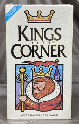 Vintage 1996 Kings In The Corner Card Game