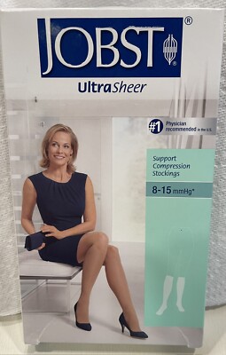 JOBST Ultra Sheer Support Compression Stockings 8-15 mmHg* Sun Bronze 9.5-11