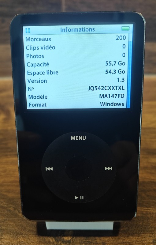 Apple Ipod Classic Thick 5th Gen 60gb A1136